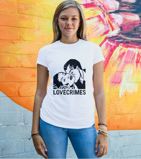 Lovecrimes Romantic Embrace Couple T-Shirt