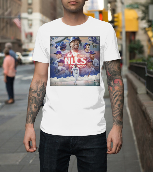 Shirt: Los Angeles Dodgers MLB 2024 Heading To The NLCS LoanDepot T-Shirt Los Angeles Dodgers MLB 2024 Heading To The NLCS LoanDepot T-Shirt