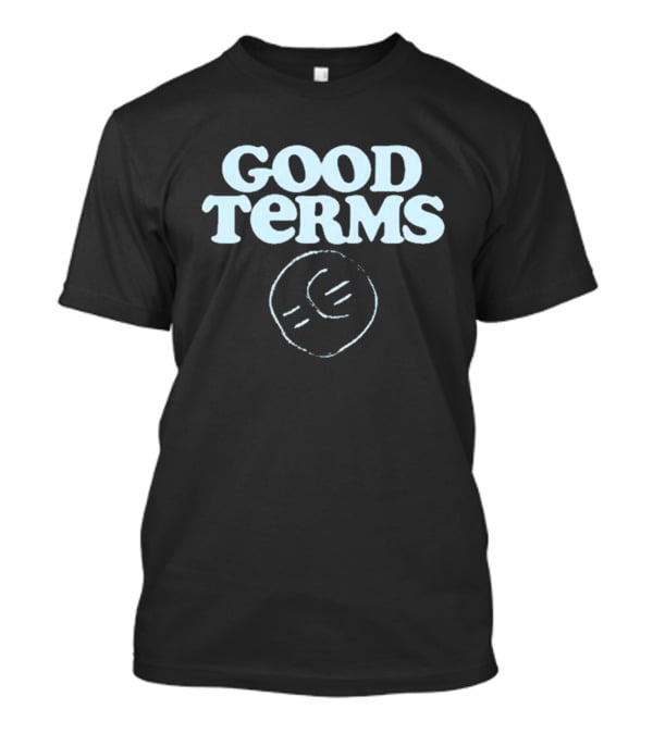 Good Terms Secret Friends Music Group Circle Sketch T-Shirt