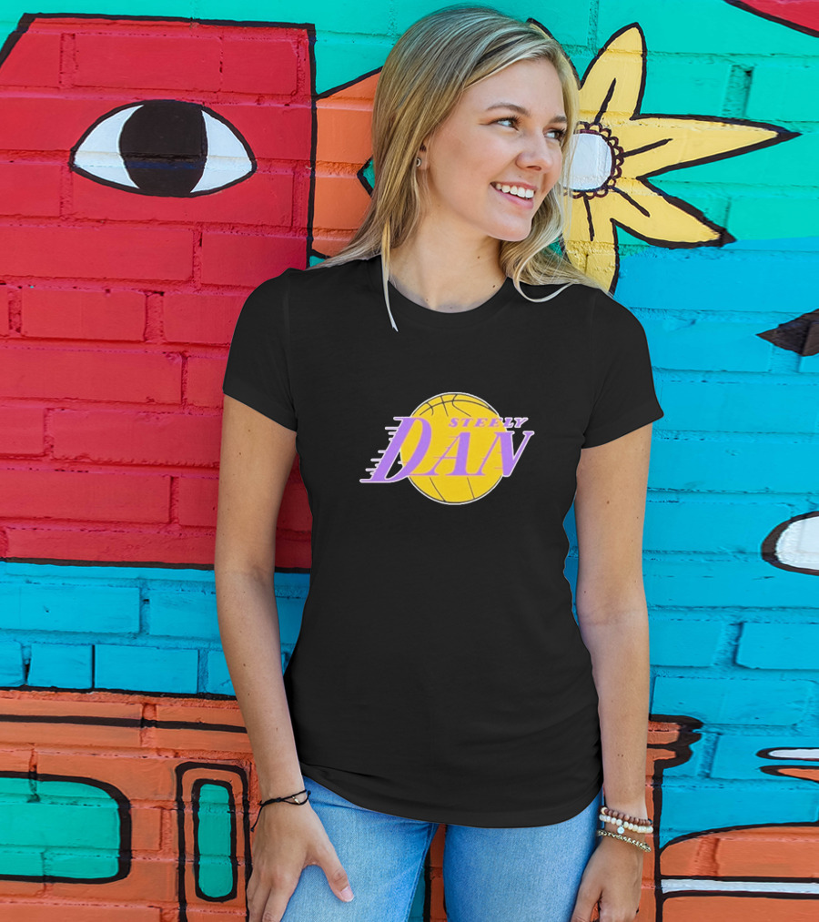 Steely Dan Lakers Basketball T-Shirt