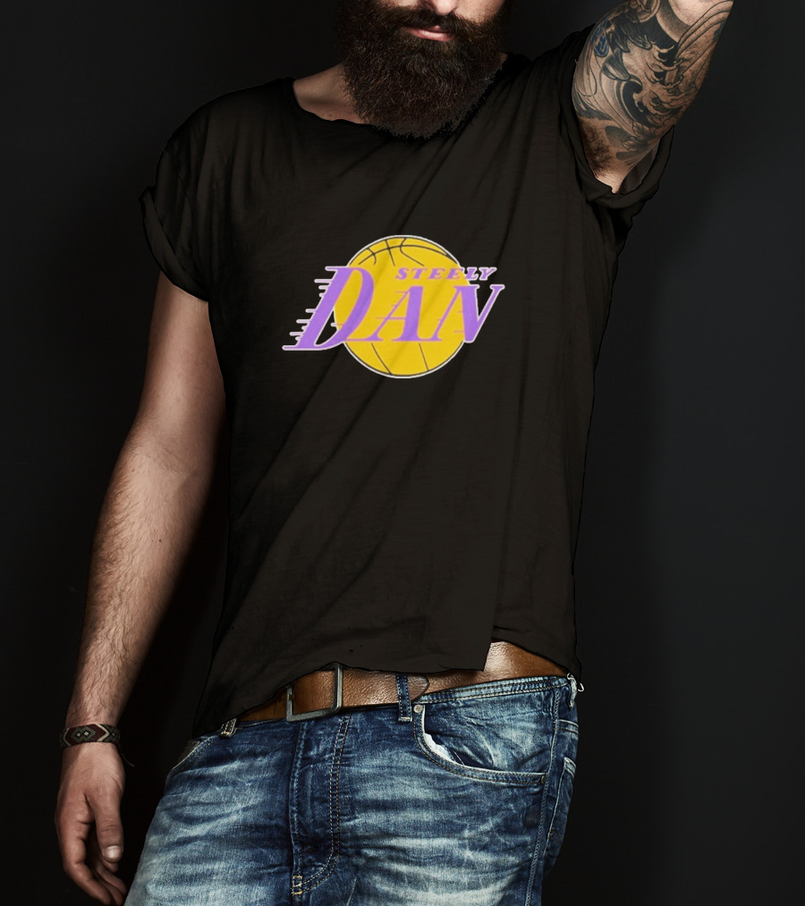 Steely Dan Lakers Basketball T-Shirt