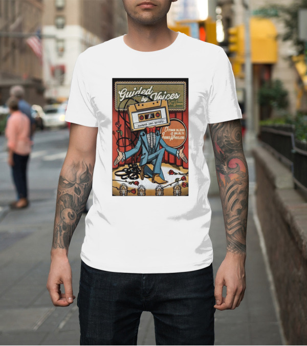 Shirt: Guided By Voices Will Johnson Ferris Wheelers Dallas TX October 26 T-Shirt Guided By Voices Will Johnson Ferris Wheelers Dallas TX October 26 T-Shirt