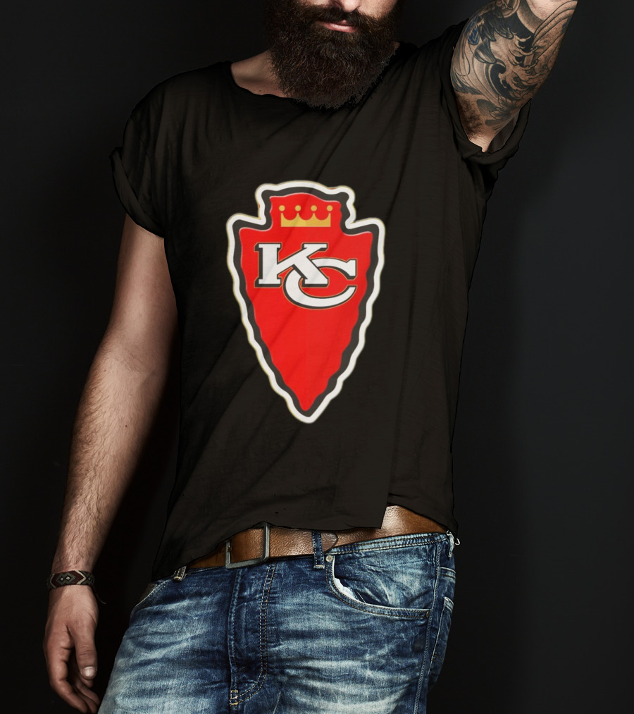 NFL Kansas City Chiefs X MLB Kansas City Royals Mashup T-Shirt