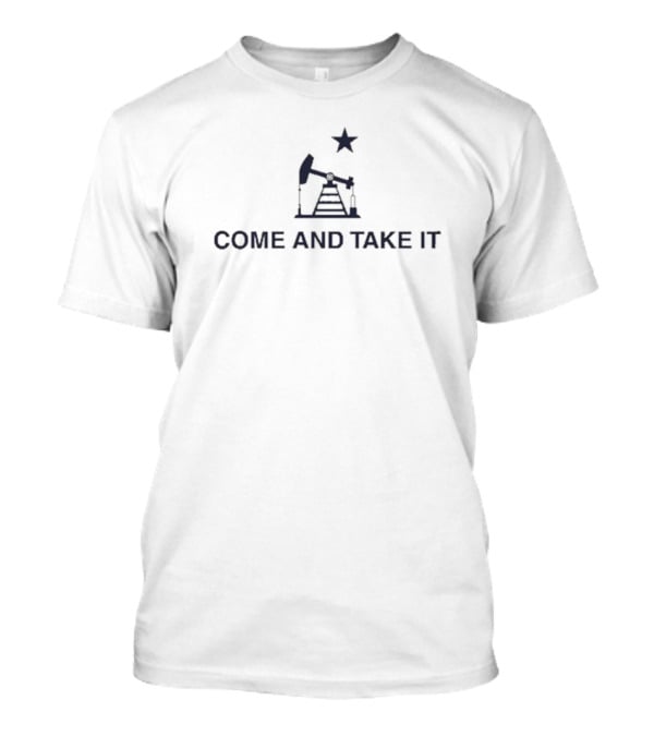 Jessica O’Donnell Oilfield Come And Take It Pumpjack Star T-Shirt