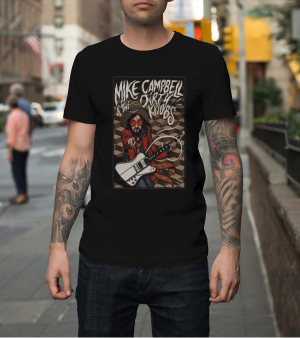 Shirt: Mike Campbell and The Dirty Knobs Pointing at You Vintage Rock T-Shirt Mike Campbell and The Dirty Knobs Pointing at You Vintage Rock T-Shirt