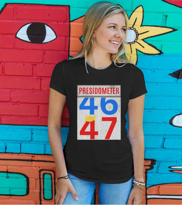 Presidometer 46 47 Trump T-Shirt