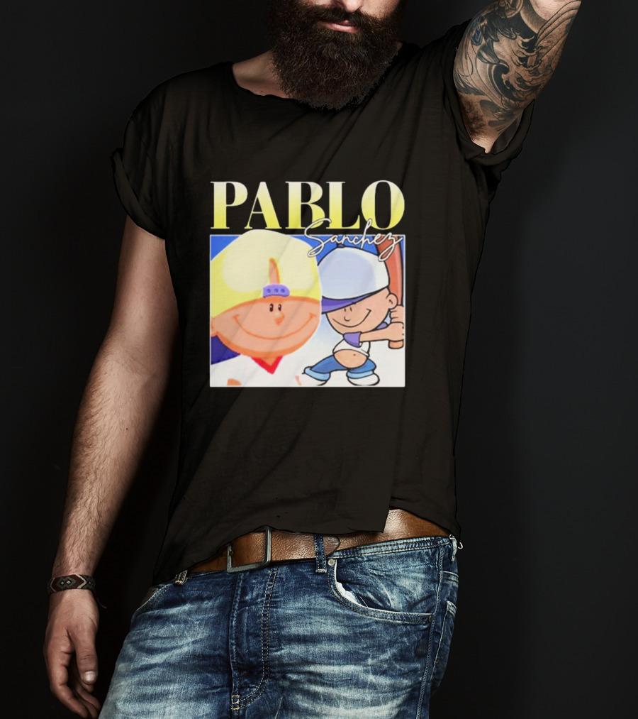 Pablo Sanchez Energy Cartoon Characters Image T-Shirt