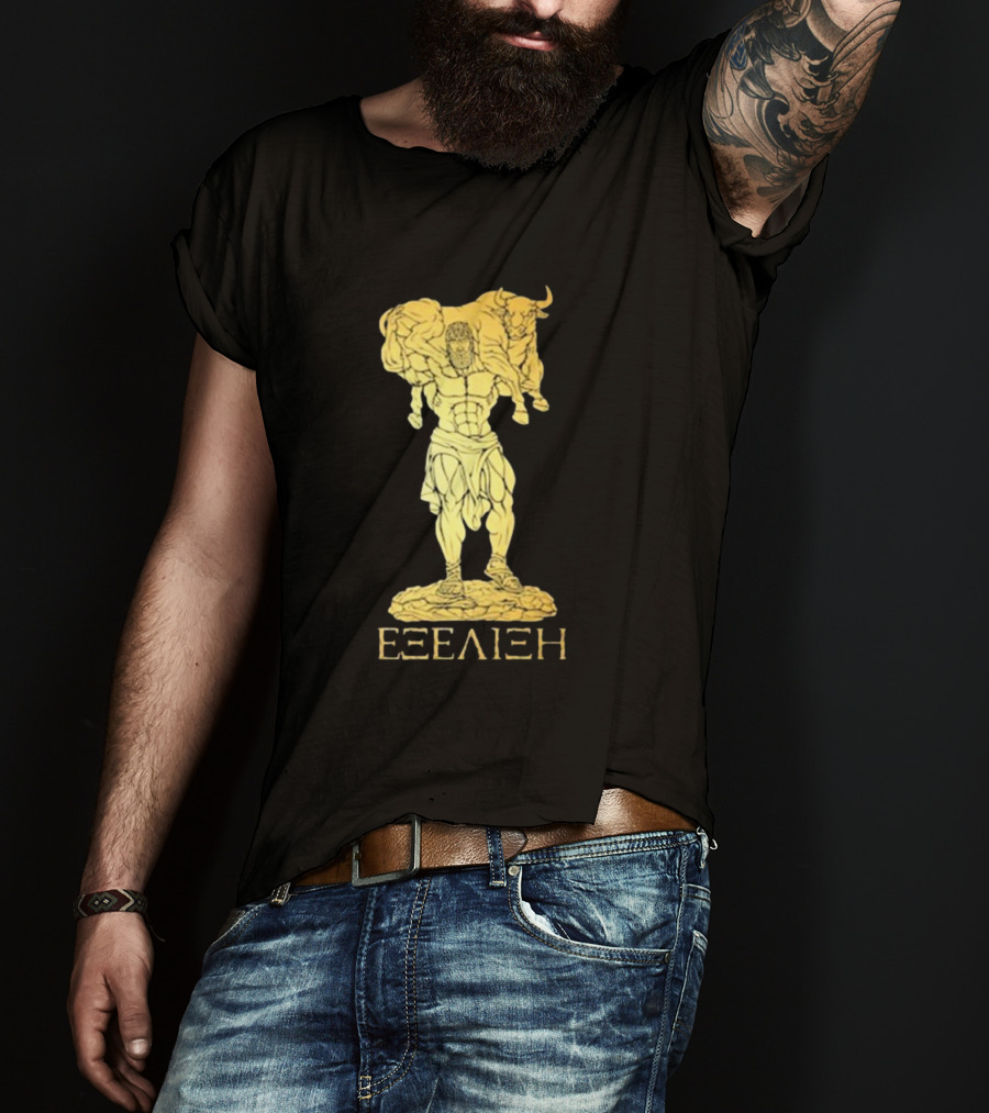 Raskol Apparel Eξέλιξη Gold Bull Overload T-Shirt