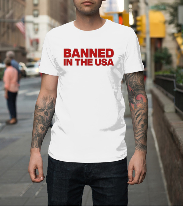 Shirt: Banned In The USA Venus Sherwood Wearing T-Shirt Banned In The USA Venus Sherwood Wearing T-Shirt