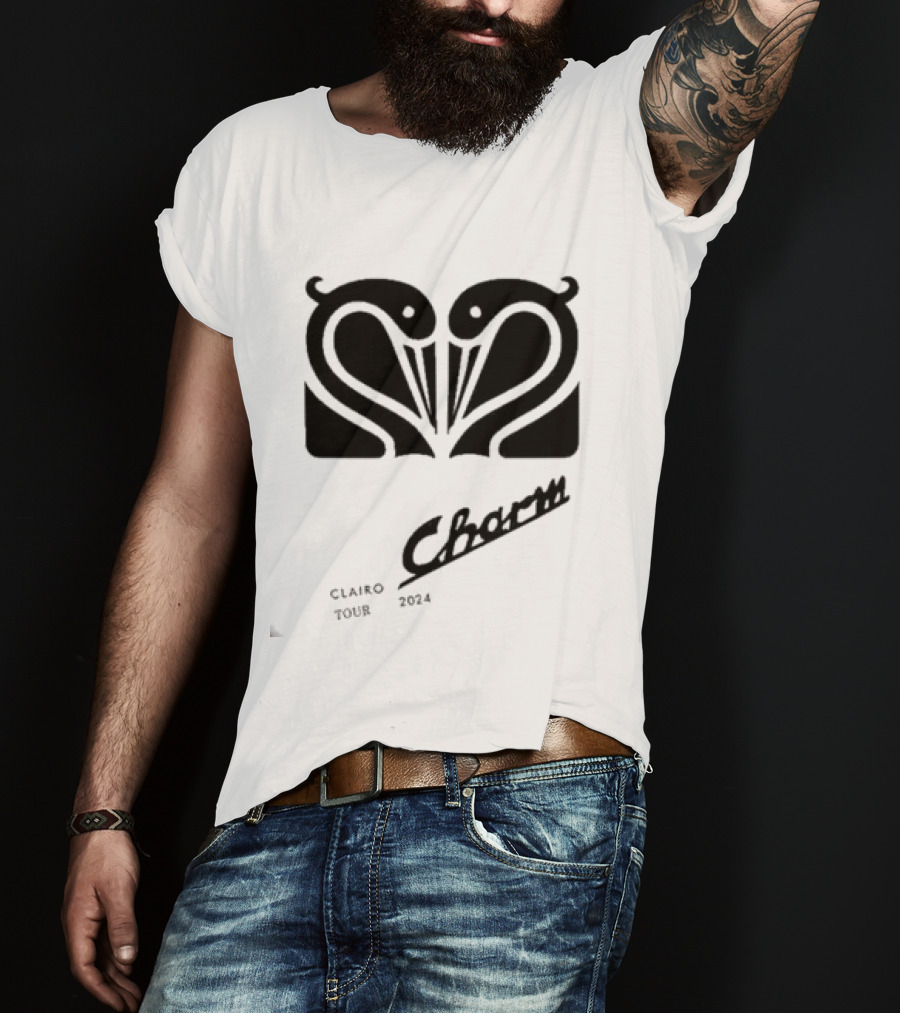 Clairo Charm Swan Tour T-Shirt