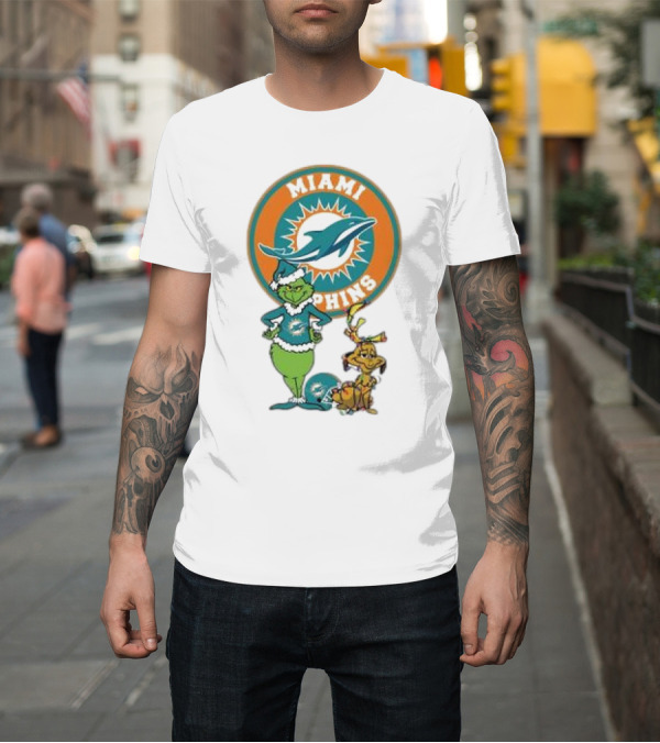 Shirt: Grinch Max Miami Dolphins Merry Christmas T-Shirt Grinch Max Miami Dolphins Merry Christmas T-Shirt