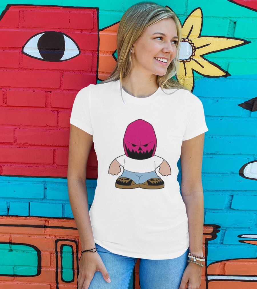 Abbitt 730 Dude Babbitt Revived Pink Mask Character T-Shirt