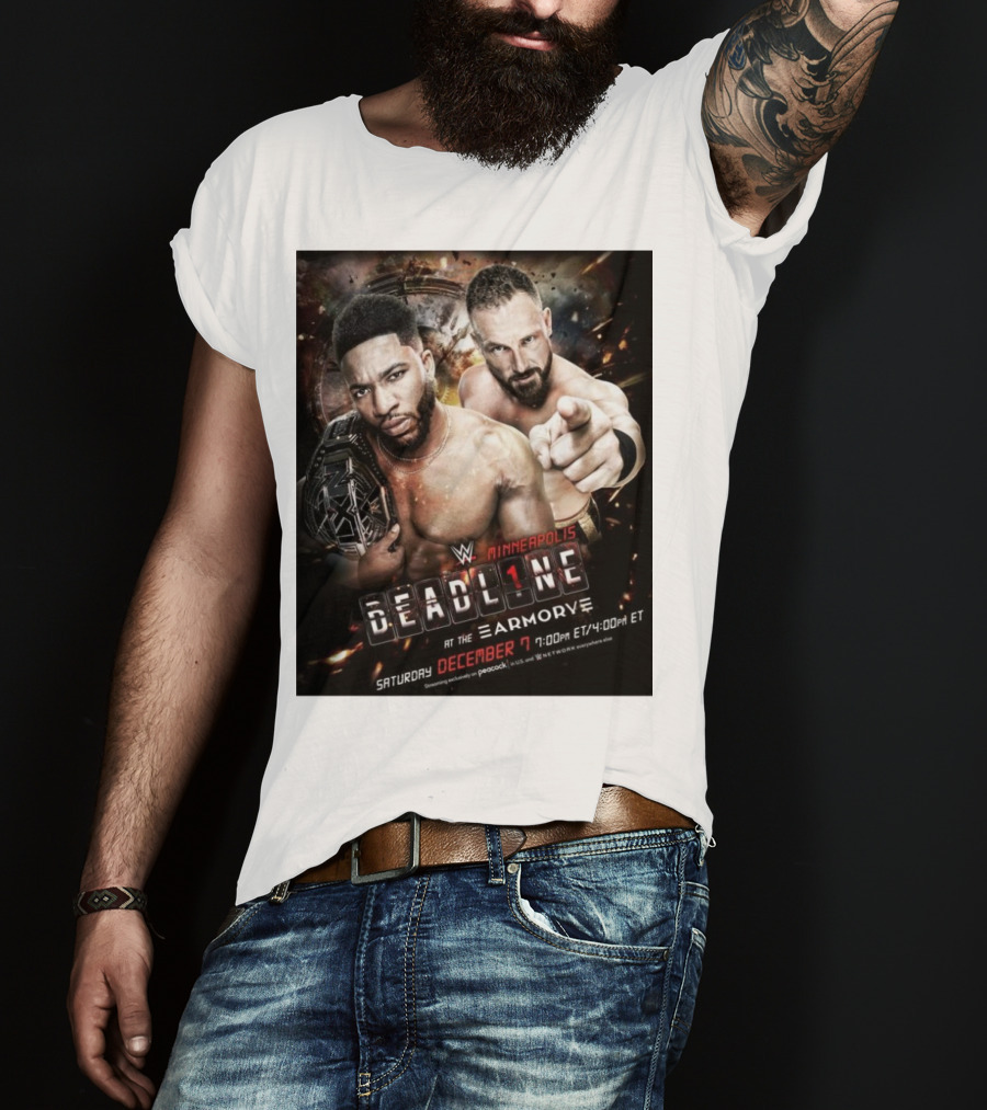 WWE NXT Deadline At The Armory Minneapolis Saturday December 7 7:00 PM ET / 4:00 PM ET T-Shirt