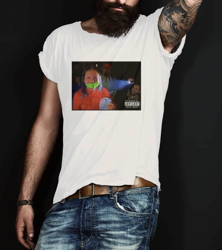 Trishabriellee Fishtank Parental Advisory Explicit Content T-Shirt