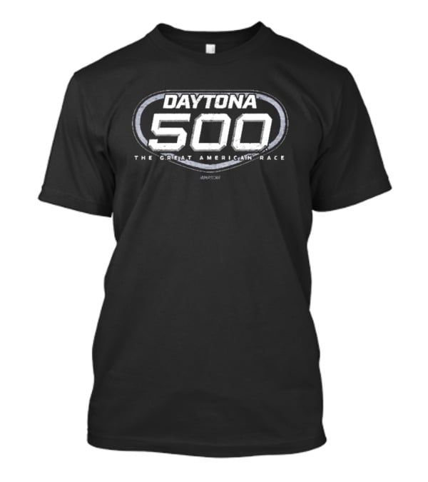 Daytona 500 The Great American Race NASCAR 2025 Daytona International Speedway Vintage Checkered Flag Sports T-Shirt