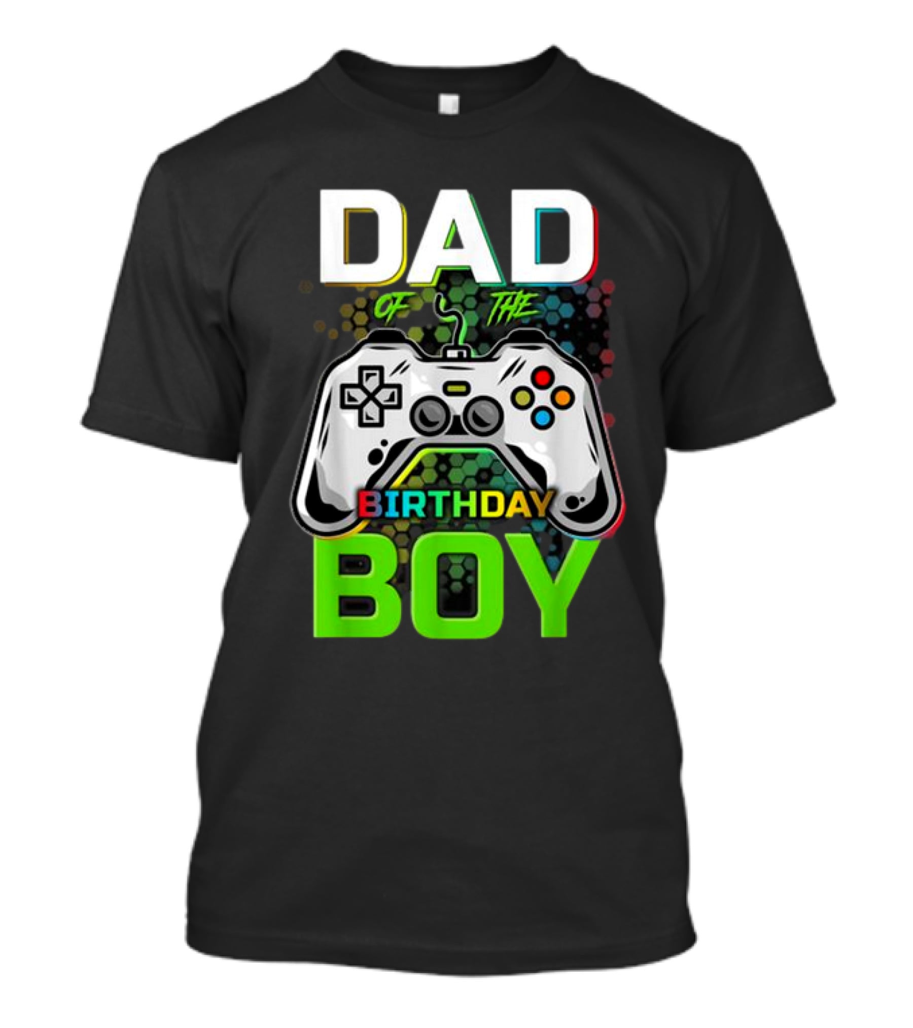 Dad Of The Birthday Boy Funny Gaming Video Gamer T-Shirt