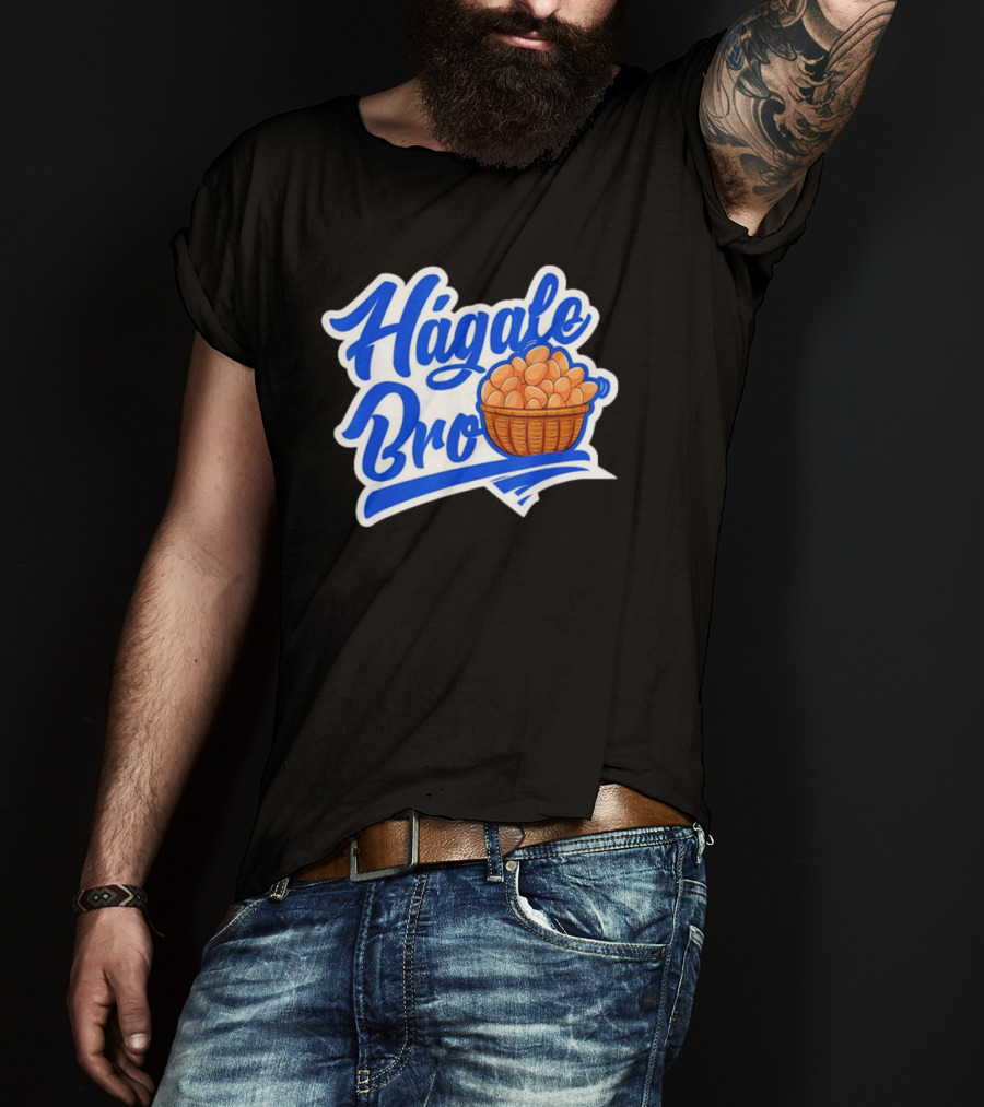 Hágale Huevos Bro El Salvador Basket Gift T-Shirt