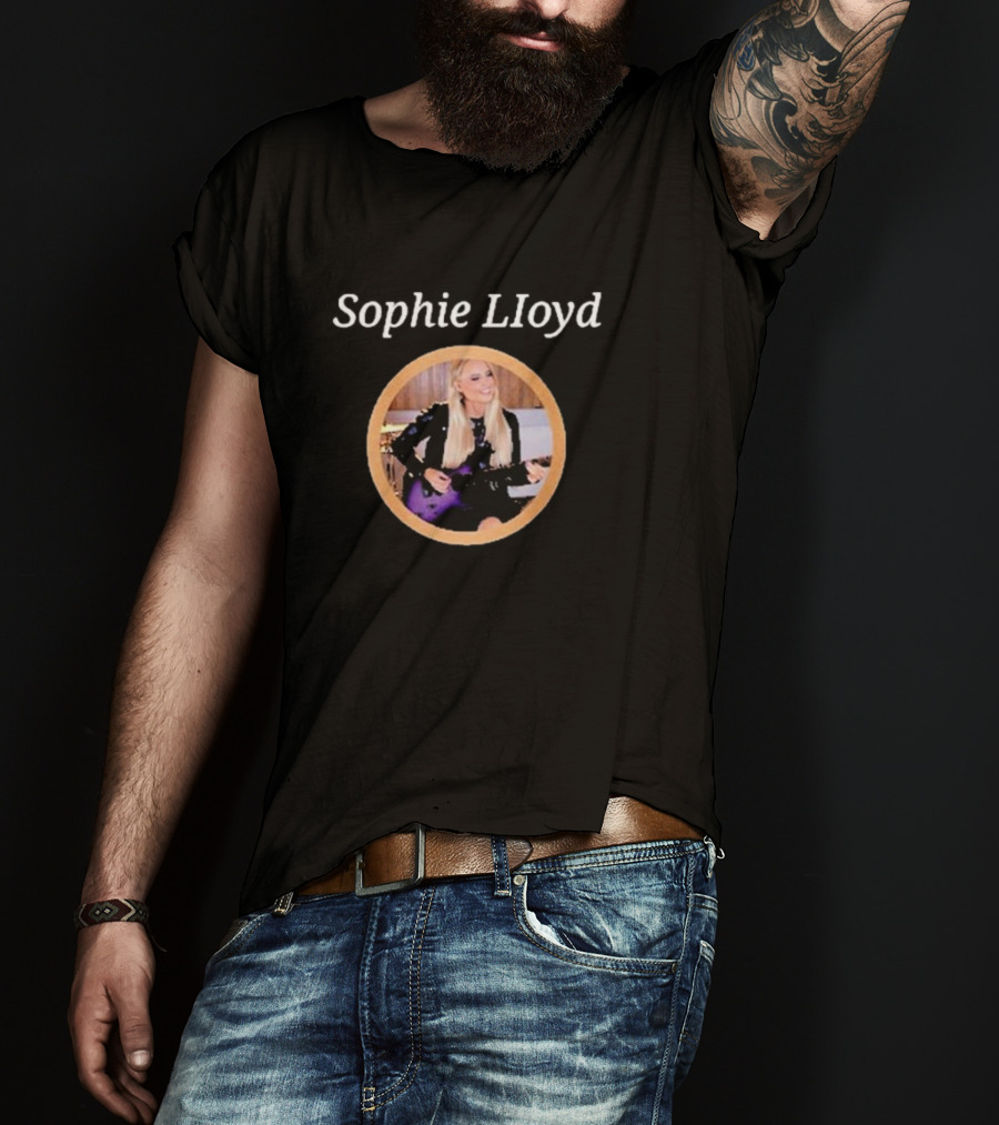 Sophie Lloyd Purple Guitar Performance T-Shirt