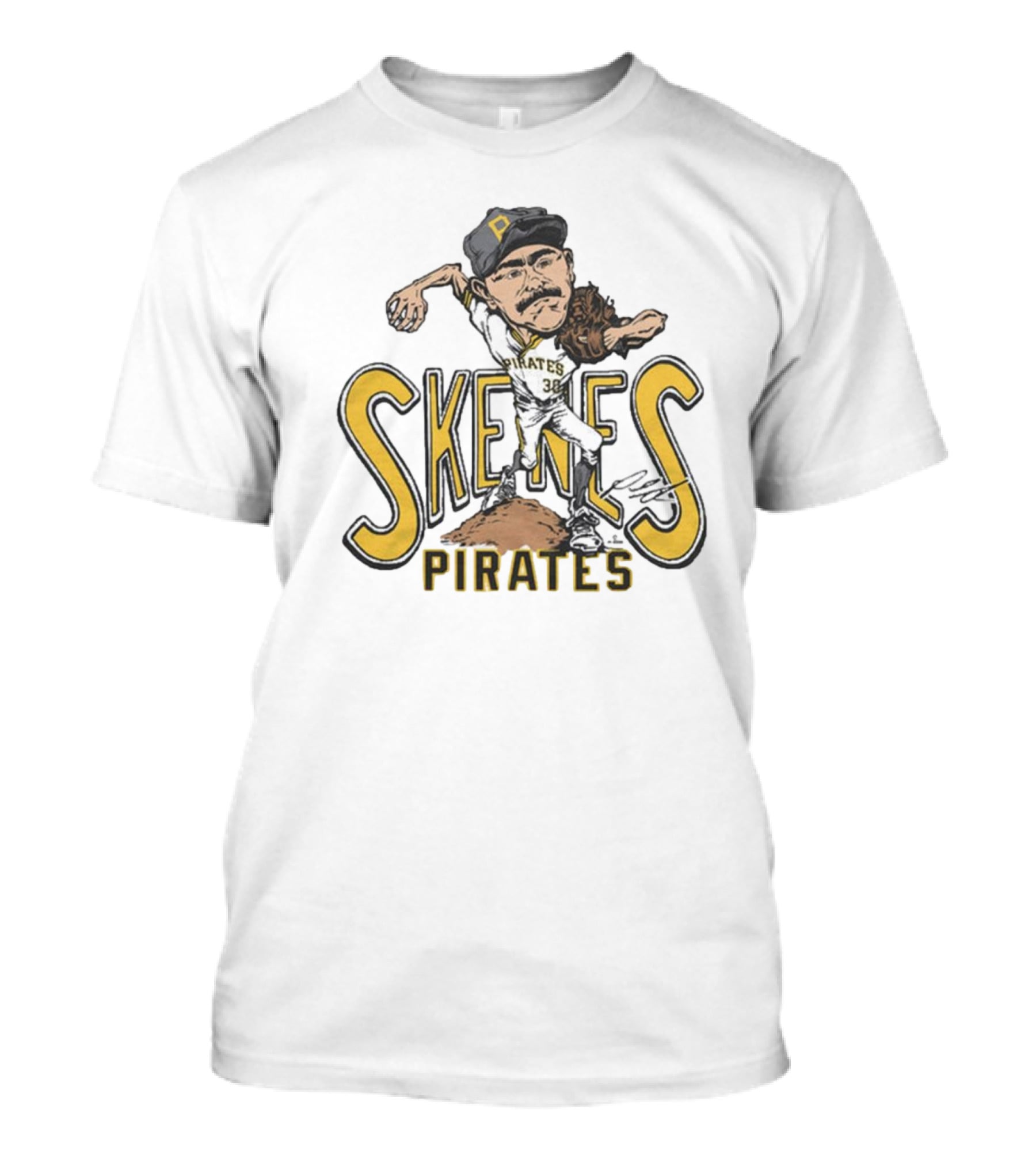 Skenes Pirates Paul Skenes Pittsburgh Pirates 38 T-Shirt