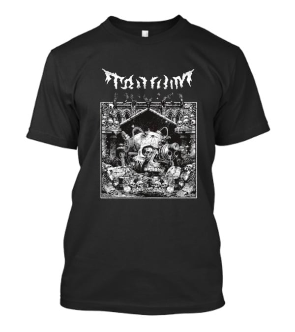 Trivium Skull Warrior Gothic Cathedral Scene T-Shirt