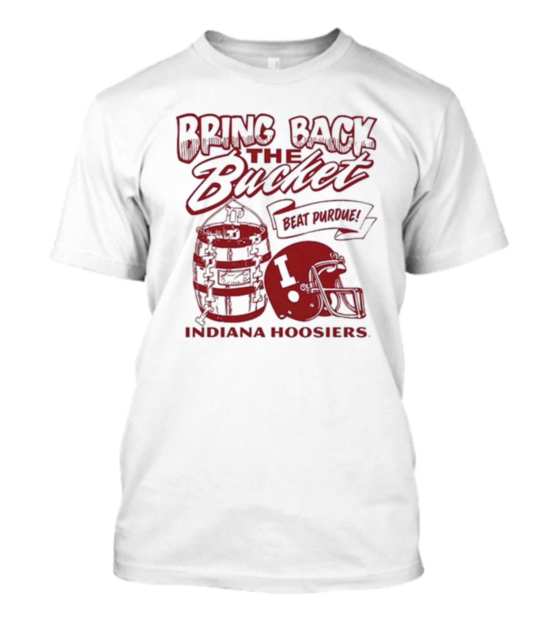 Indiana Hoosiers Bring Back The Bucket Beat Purdue Football T-Shirt