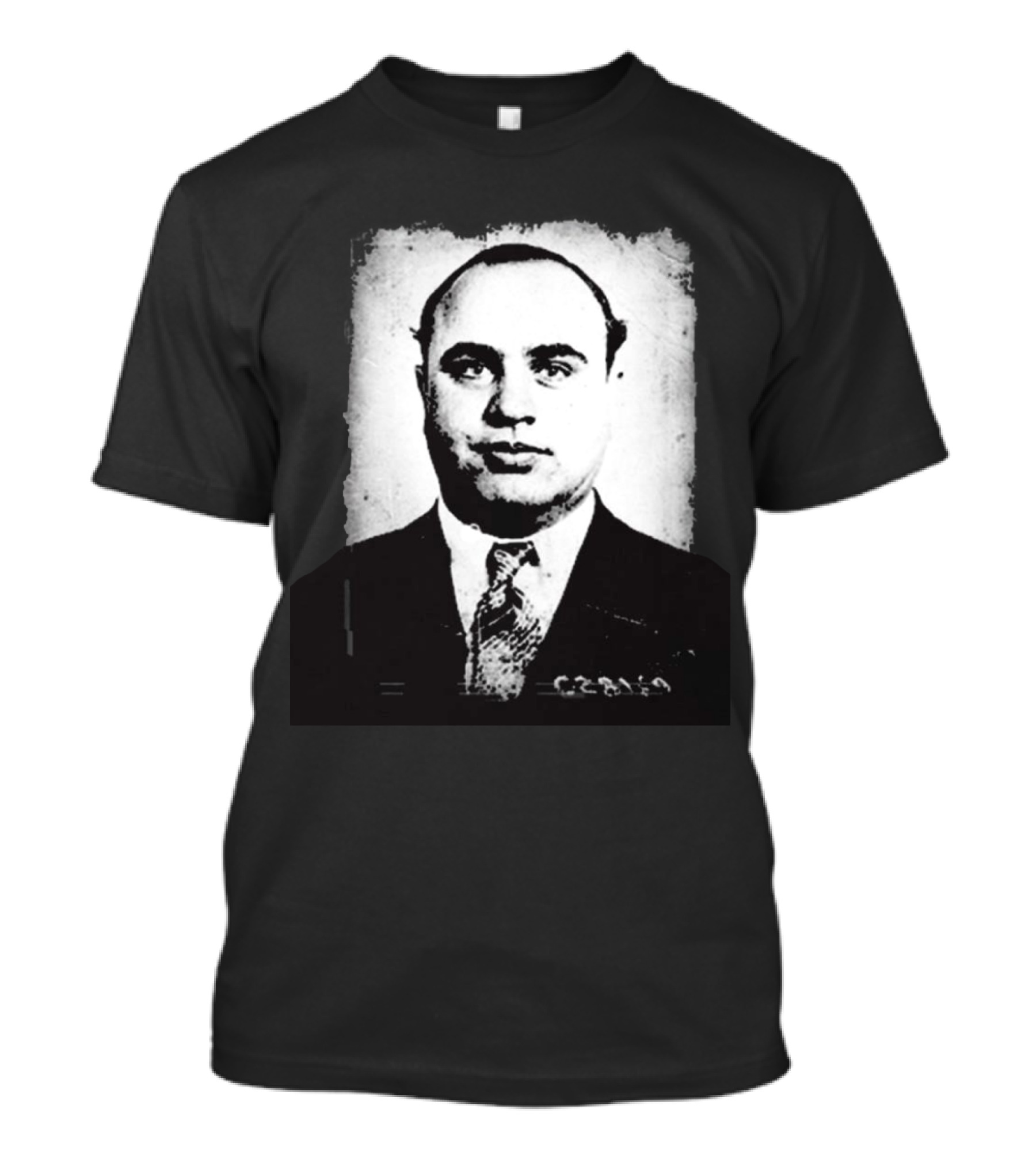 Social Distortion Black Kat Vintage Al Capone Photograph T-Shirt