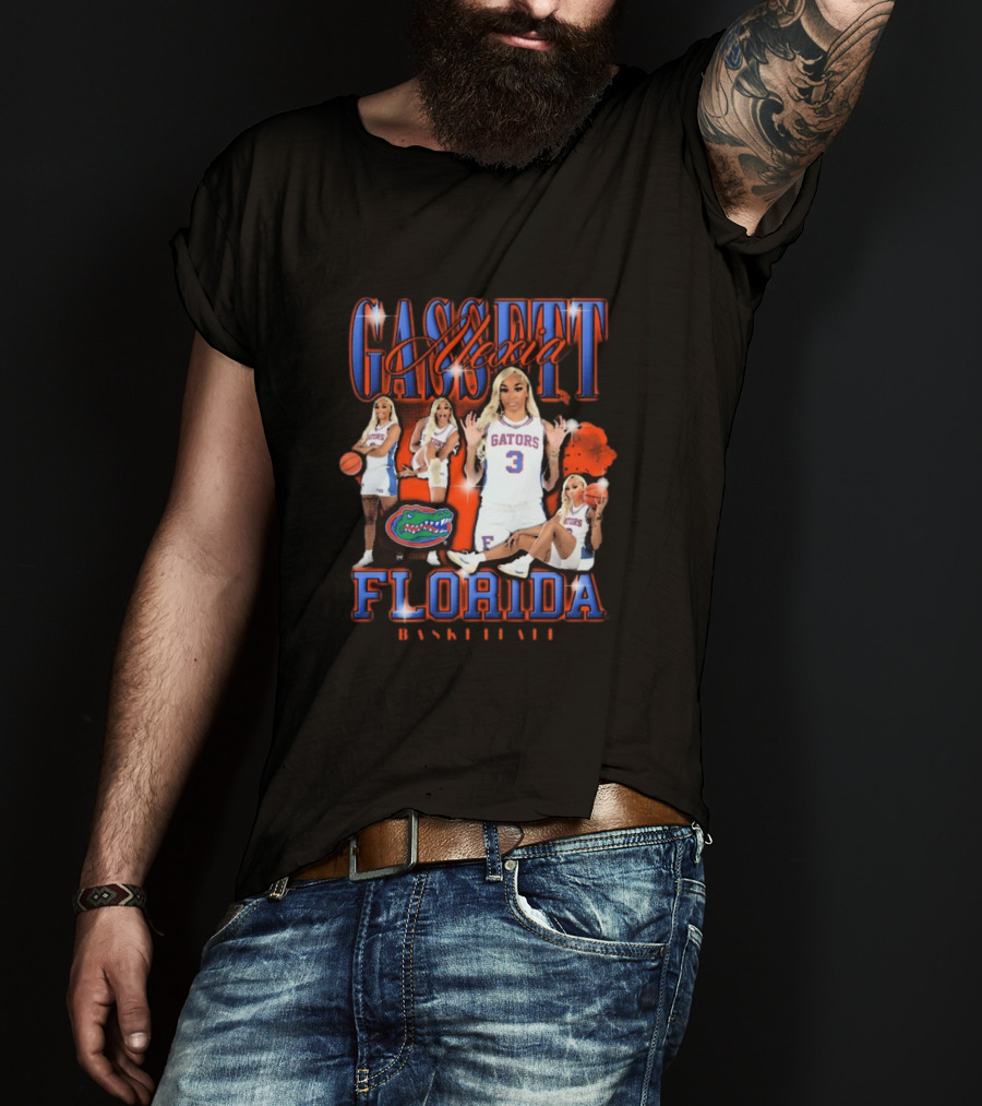 Alexia Gassett Florida Gators Basketball 90s T-Shirt