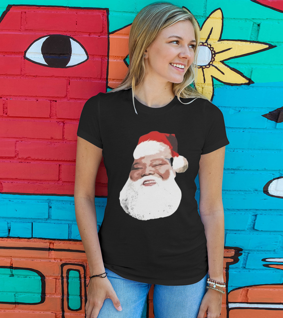 Dave Santa Claus Blunts Christmas Festive Beard T-Shirt