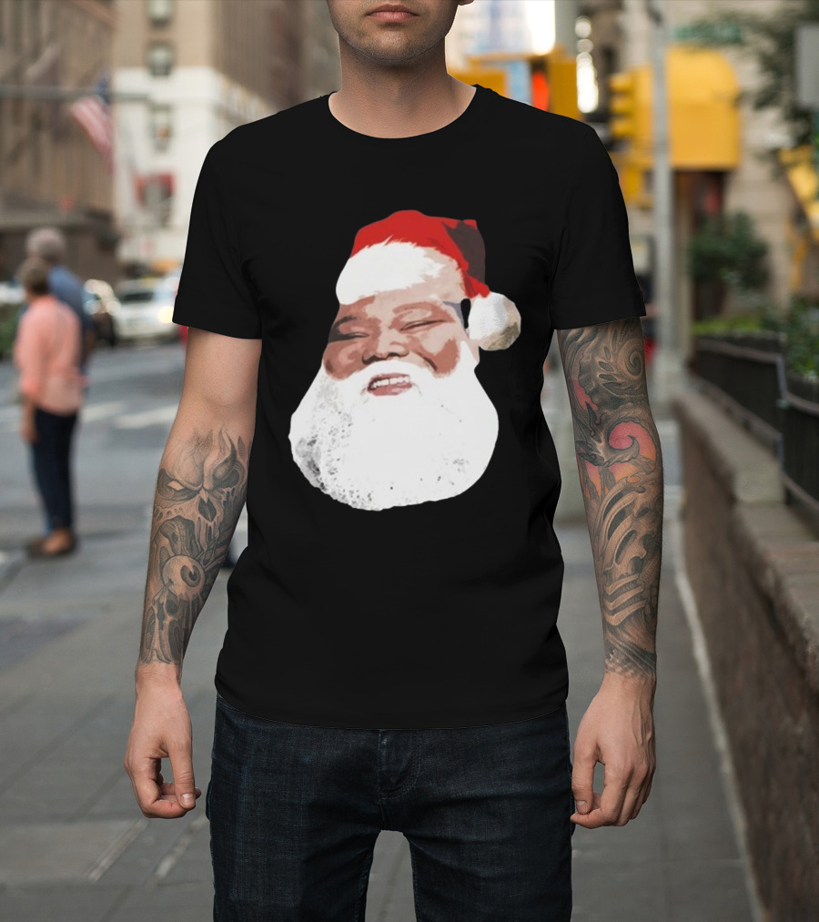 Dave Santa Claus Blunts Christmas Festive Beard T-Shirt