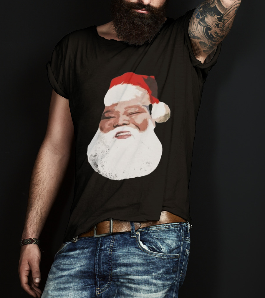 Dave Santa Claus Blunts Christmas Festive Beard T-Shirt