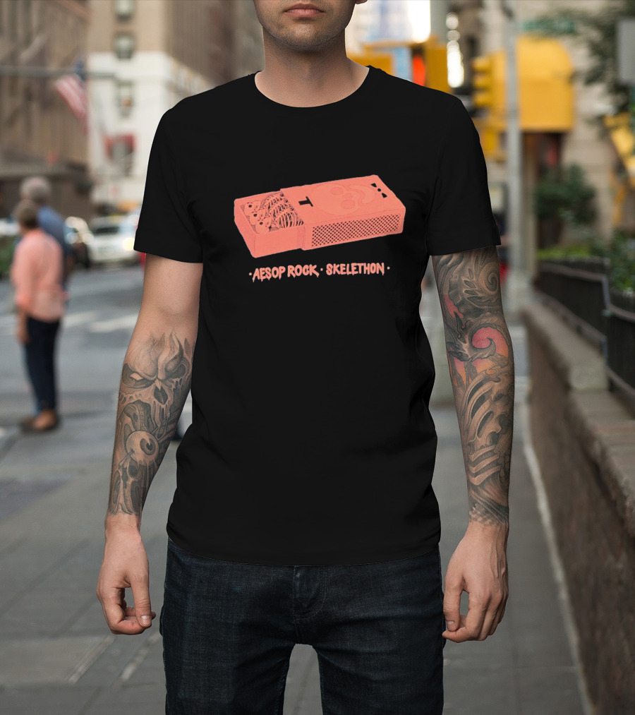 Aesop Rock Skelethon Matchbox T-Shirt