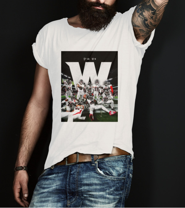 Atlanta Falcons 15-9 Victory Over Las Vegas Raiders W T-Shirt