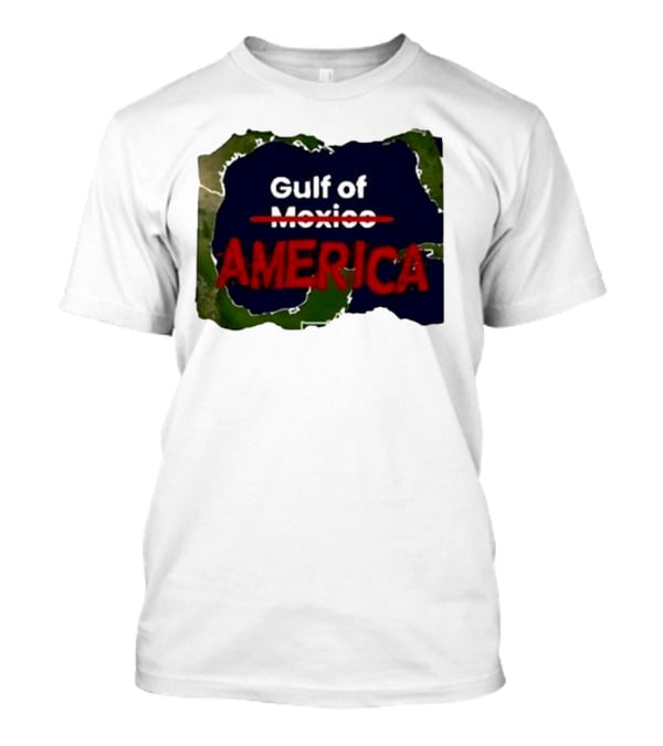 Gulf Of America Map T-Shirt