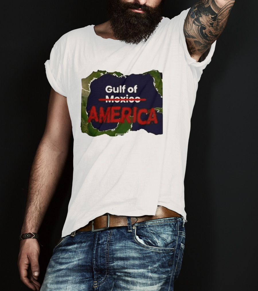 Gulf Of America Map T-Shirt