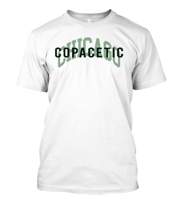 Copacetic Chicago Retro Style Arch Text T-Shirt