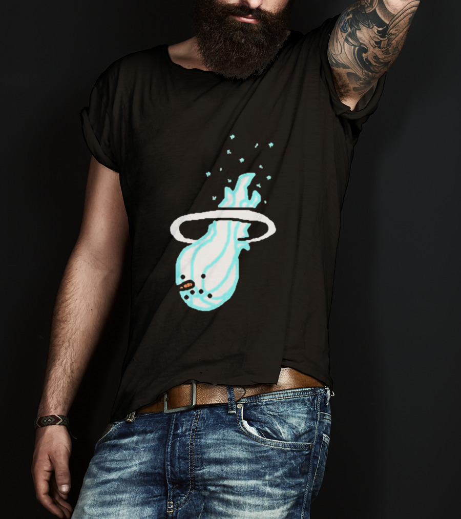 Jimmy Butler Miami Heat Icy Flame Basketball Concept T-Shirt