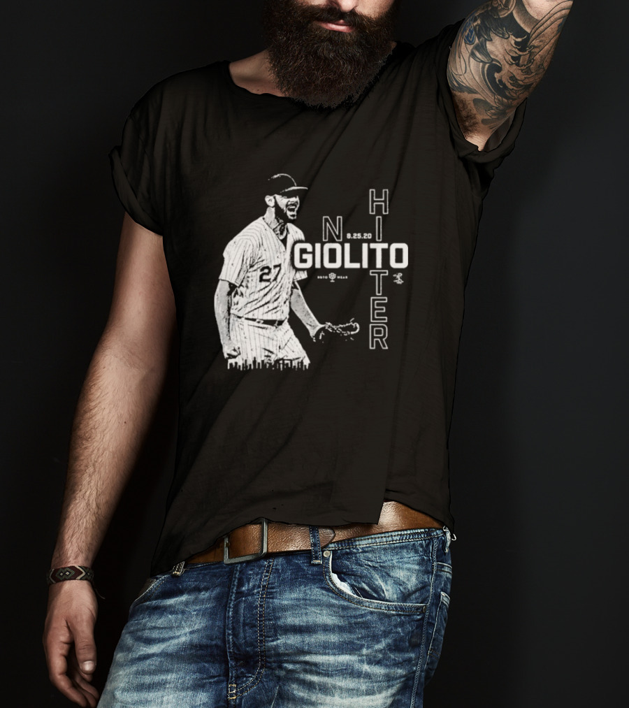 Lucas Giolito No Hitter Baseball Achievement Celebration T-Shirt