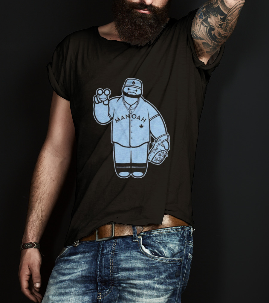 Manoah 6 Baseball Character Sports Graphic T-Shirt