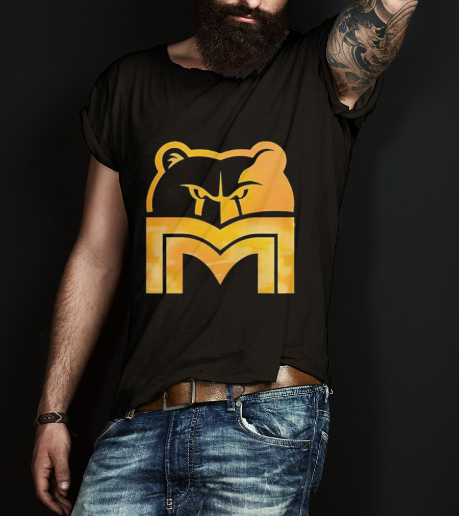 Memphis Grizzlies Playoff Pick Em 2025 Bear Head Logo T-Shirt