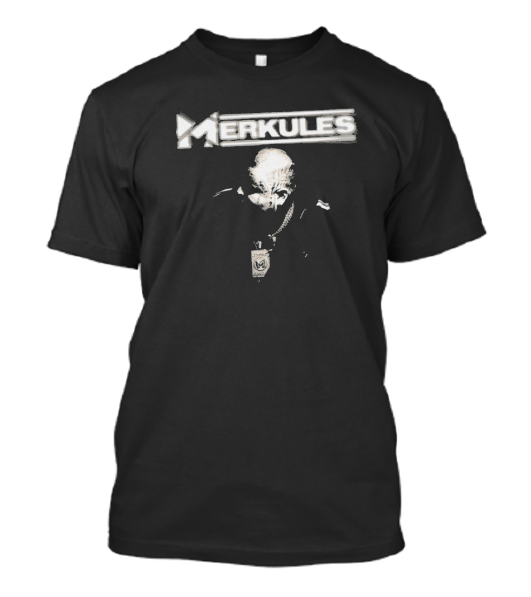 Merkules Profile Earn Respect Live Life Chain T-Shirt