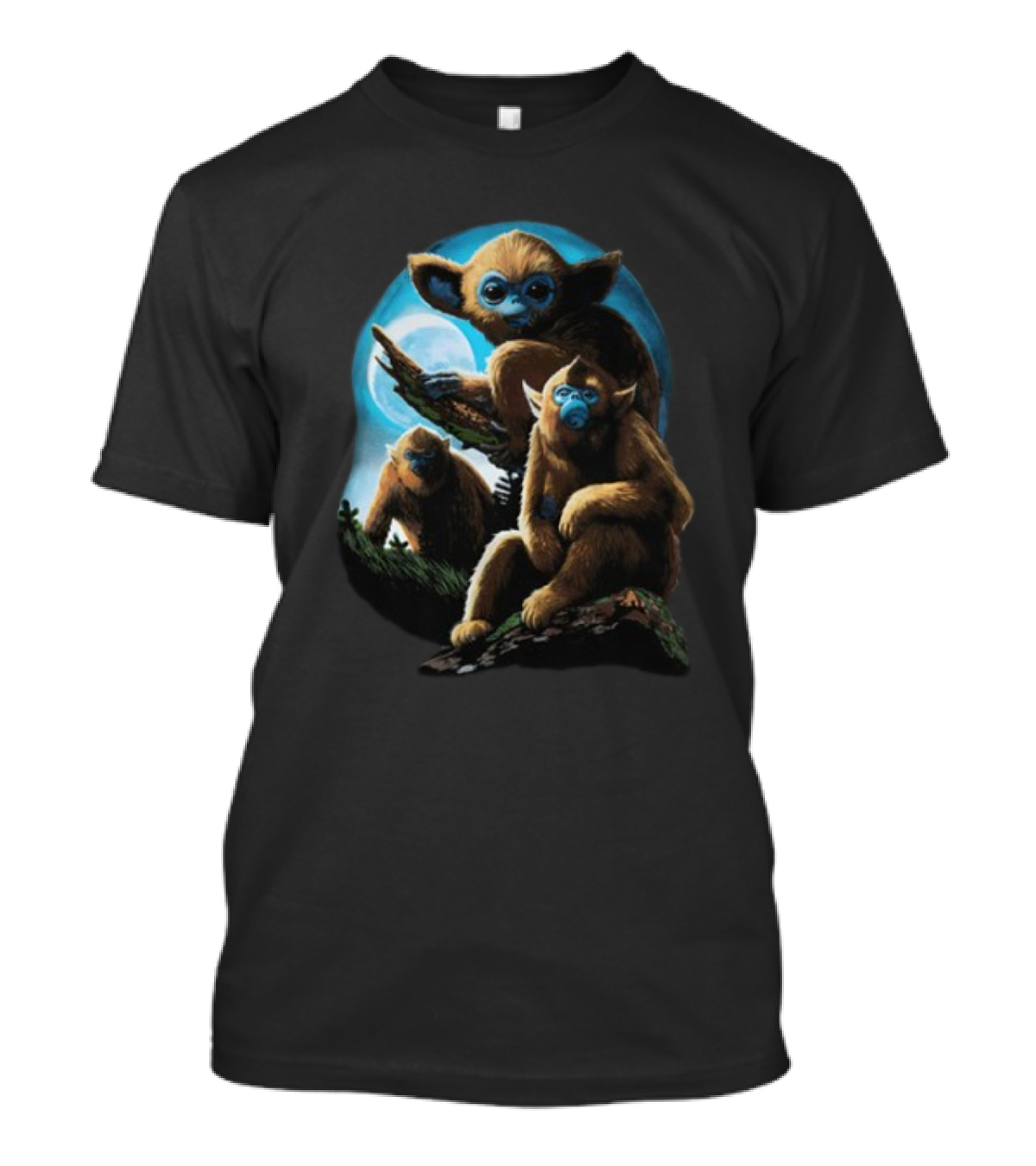 Ochi Species Moonlit Fantasy Creatures T-Shirt