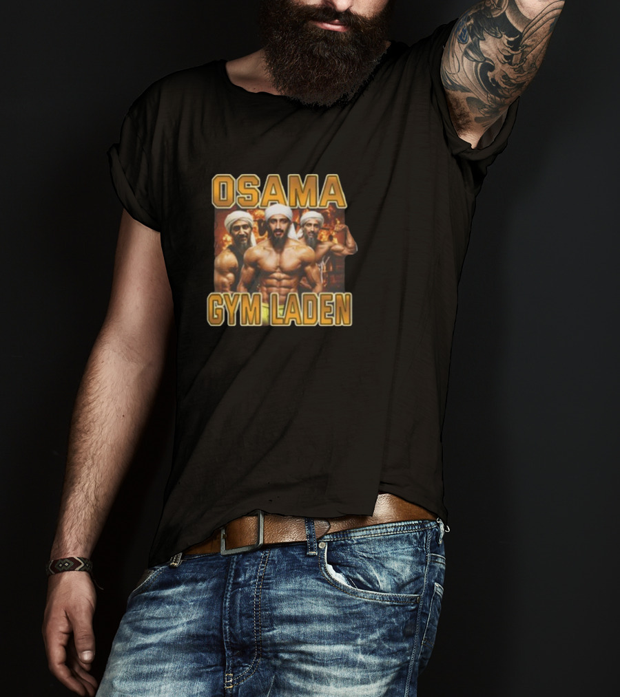 Osama Gym Laden Lifting T-Shirt
