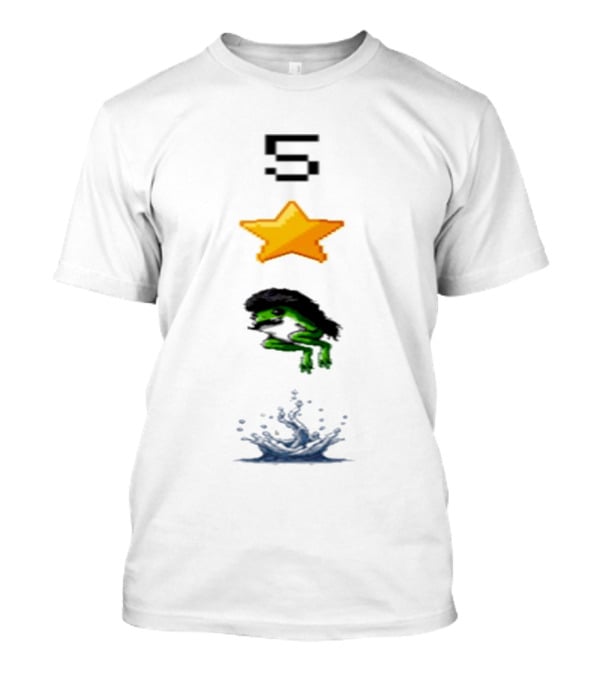 Heart And Sole Customs 5 Star Frog Jump Splash T-Shirt