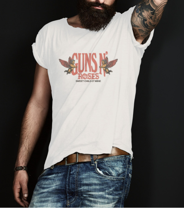 Guns N’ Roses Sweet Child O’ Mine Cherubs 2025 T-Shirt