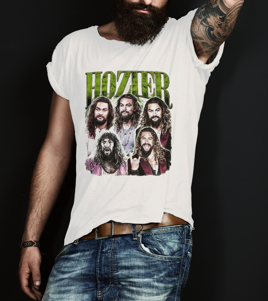 Hozier Jason Momoa Collage T-Shirt