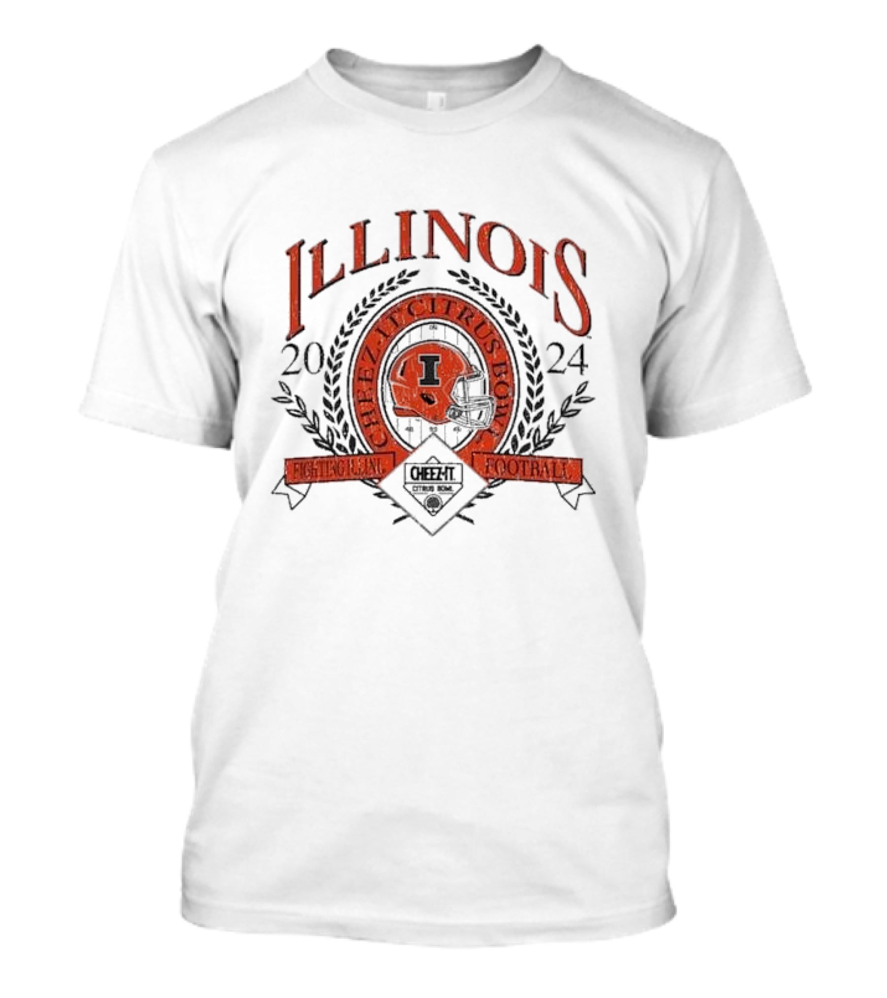 Illinois Fighting Illini Cheez-It Citrus Bowl Football T-Shirt