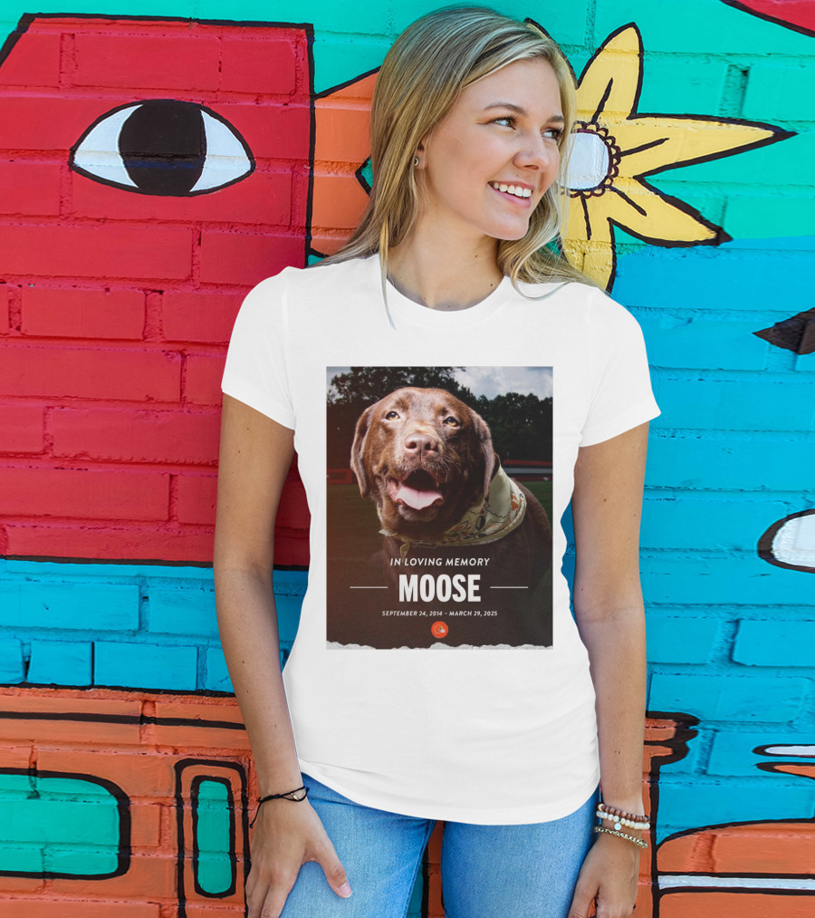 Cleveland Browns NFL In Loving Memory Moose September 24 2014 March 29 2025 Hard Knocks Star T-Shirt