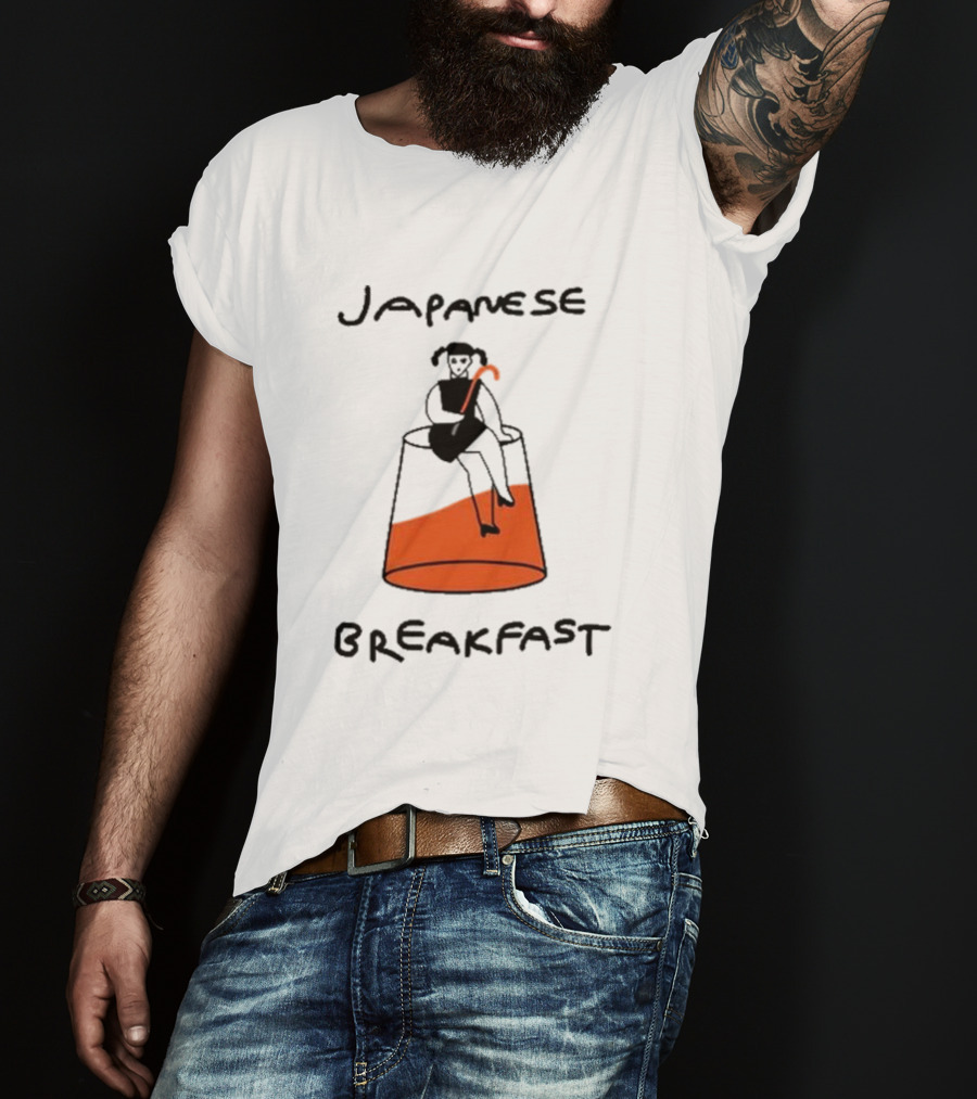 Japanese Breakfast Juice Box Illustration Tee T-Shirt
