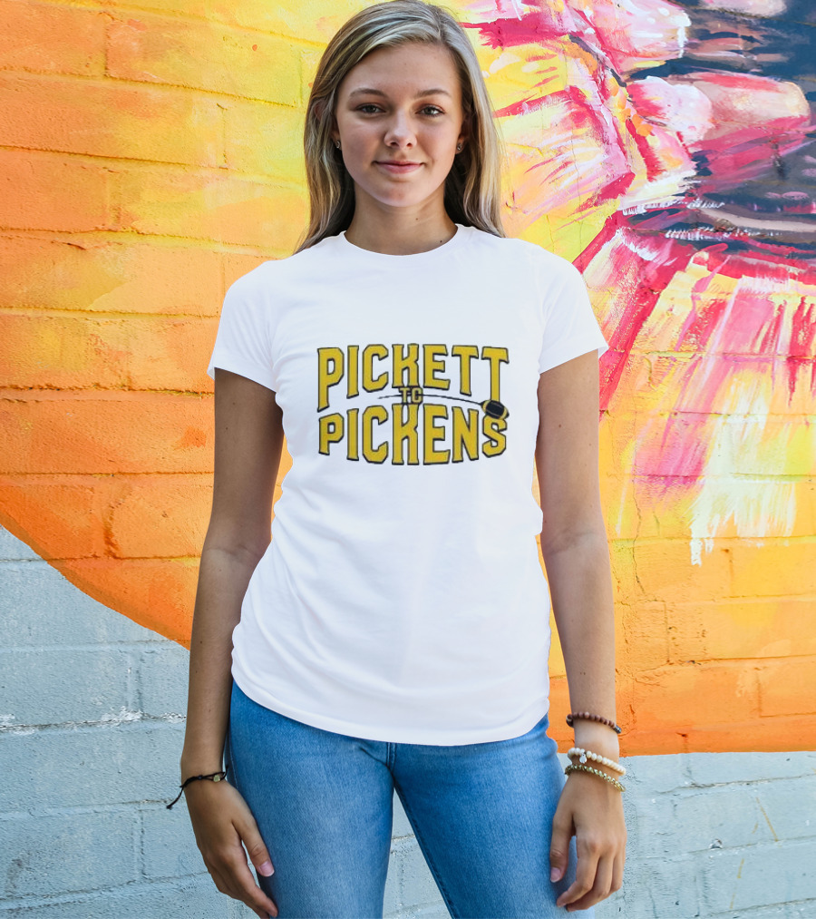 "Jersey Jerry Pickett To Pickens Football Theme" T-Shirt