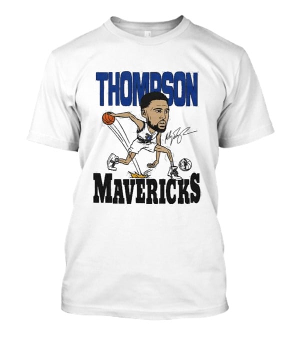 Klay Thompson Mavericks Basketball Caricature T-Shirt